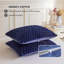 Taies d'oreiller 3D en fausse fourrure de lapin duveteuse, bleu, ensemble de 2, 51 x 66 cm (20 x 26 pouces), standard-135804819
