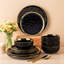 12 Piece Ceramic Dinnerware Set - Service for 4 -1484264010