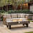 54 inch Iron Fire Pit Table