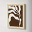 Retro Matisse Inspired Abstract Botanical 2 Brown-1552394913-1552394914