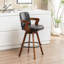 Tabouret de bar pivotant Jarissa-1378145406