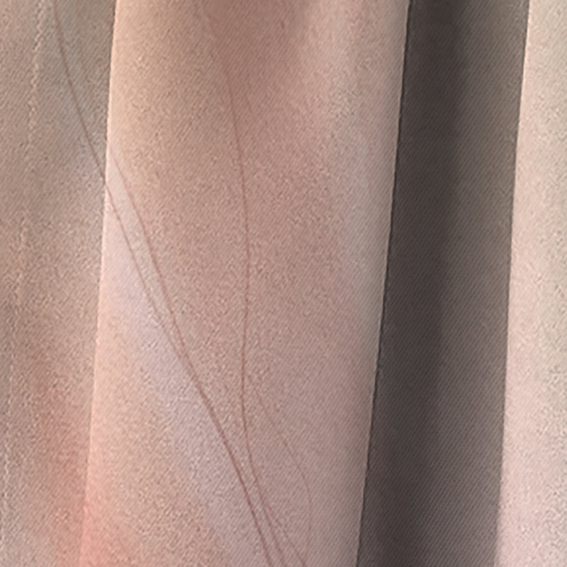 Rose et or Enchanted Spills V - rideau abstrait - rideau occultant - 1 panneaux, L 52 po x L 120 po
