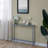 Lathem Narrow Long Console Table with Mirrored Top-127616364-127616366