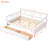 Full Size Daybed With Two Drawers, White - Strong Solid Structure, Space Saving Advantage, Multi-functional Commodity, Simple Assembly Needed Size Drawers Stable Construction, Property, , Effortless-165472395