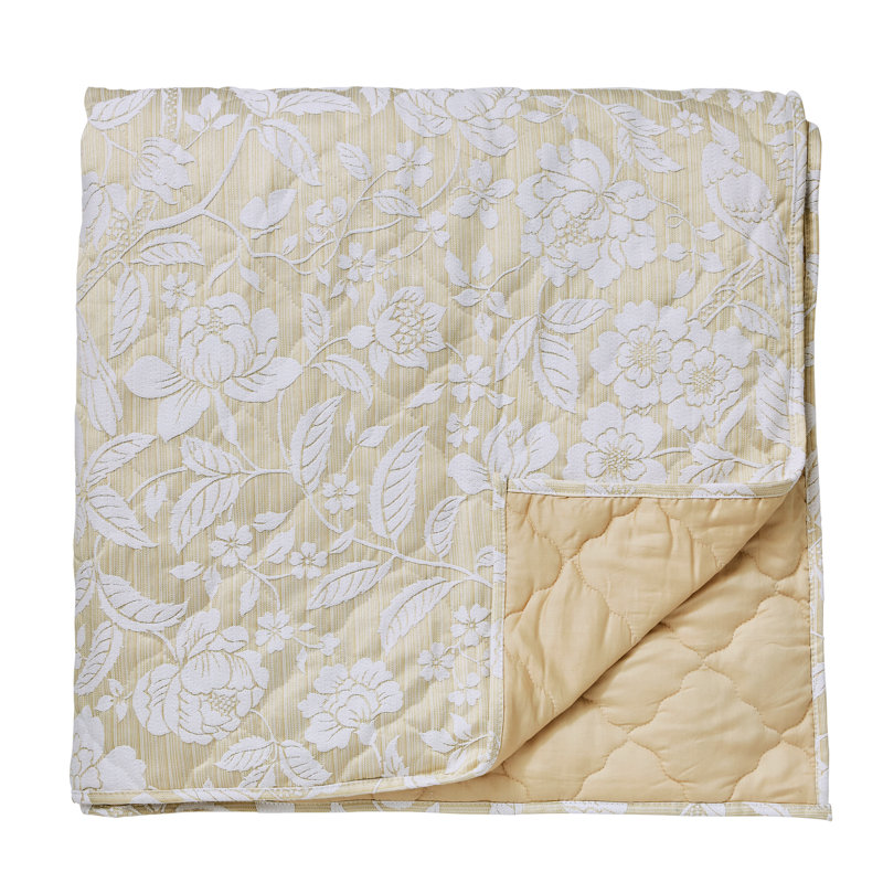 Pyramus Cotton Throw, Tuscan