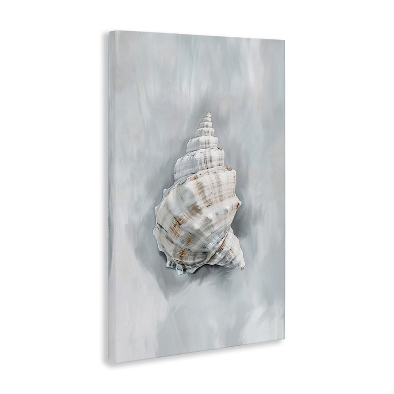 Conch Seashell Mirage, toile par Ramona Murdock, H 24 po x l 16 po