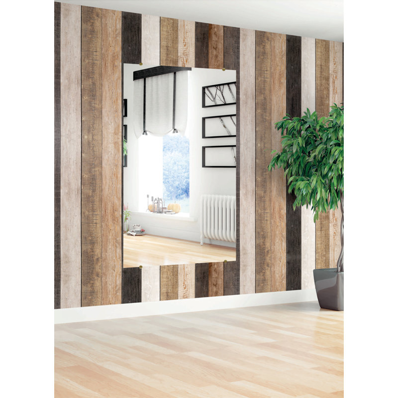 Zarrea Flat Wall Mirror, 33.5'' x 62''