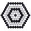 Carreau de mosaïque en marbre l 10,23 po x L 11,53 po Hyperion-90674249
