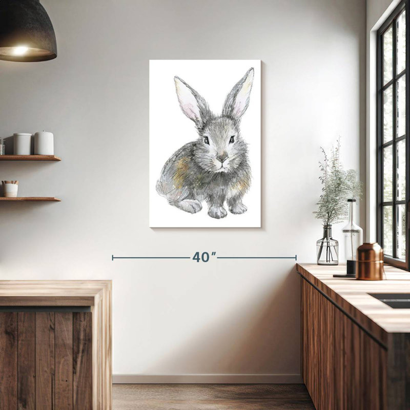 Bébé lapin Brampt, H 36 po x l 24 po