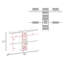 Système d'organisation modulaire pour placard avec tringles suspendues Wengue
