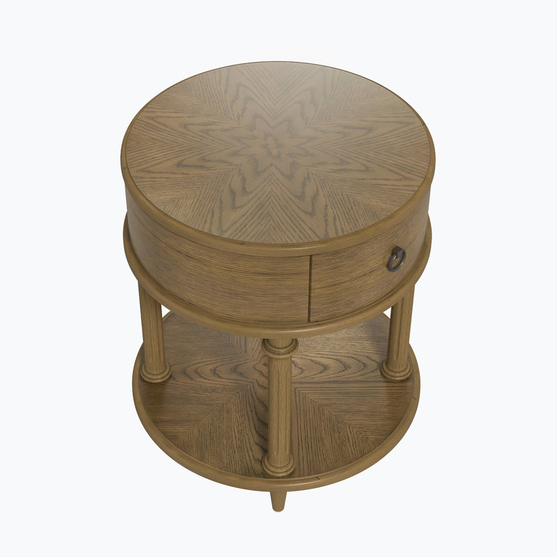 End Table, Natural