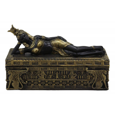 Resin Jewelry Box + Figurine Included