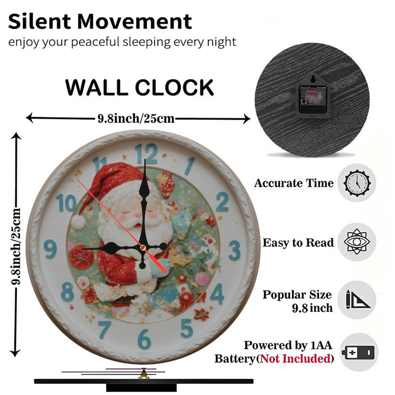 Horloge face à la forêt