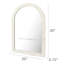Miroir mural en bois