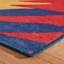 Graphic Multi Machine Washable Rug-2145723197
