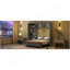 Lit escamotable mural Murphy avec tablettes, garde-robe et lumières DEL-323876029-323876030