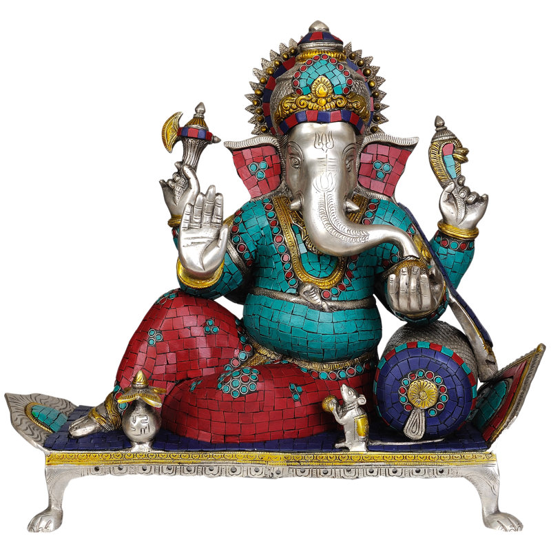Lord Ganesha (avec incrustation)