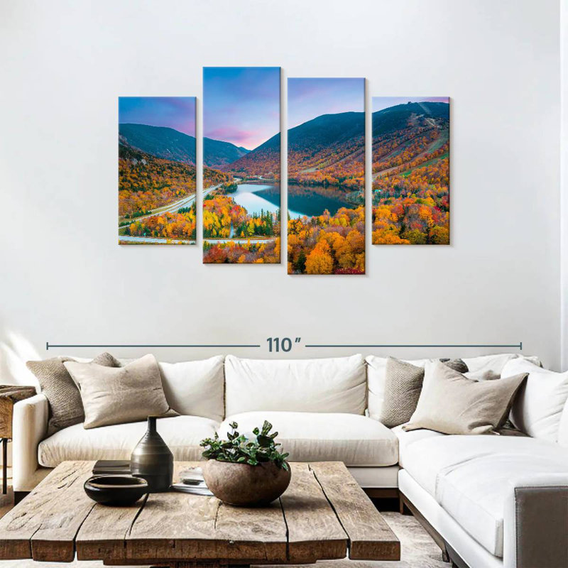 Alvord Autumn In New Hampshire, 48" H x 75" W