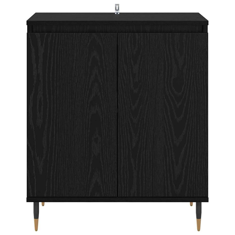 60cm Sideboard, Black Oak