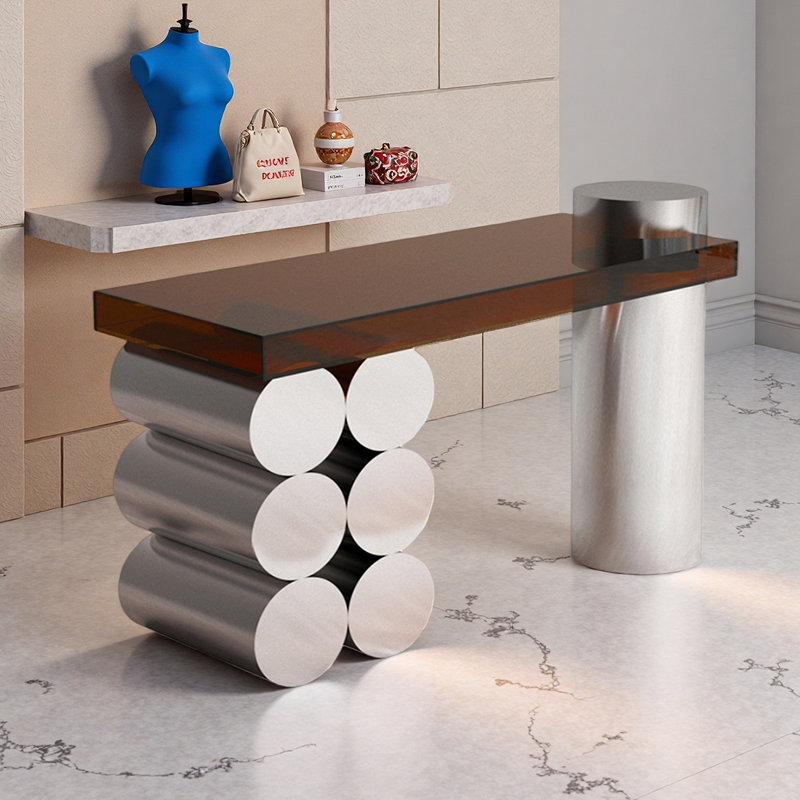 Altenpohl, H 37,4 po x l 62,99 po x P 23,62 po, Tanné