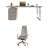 Amesbury Rectangular Office Set-287583310