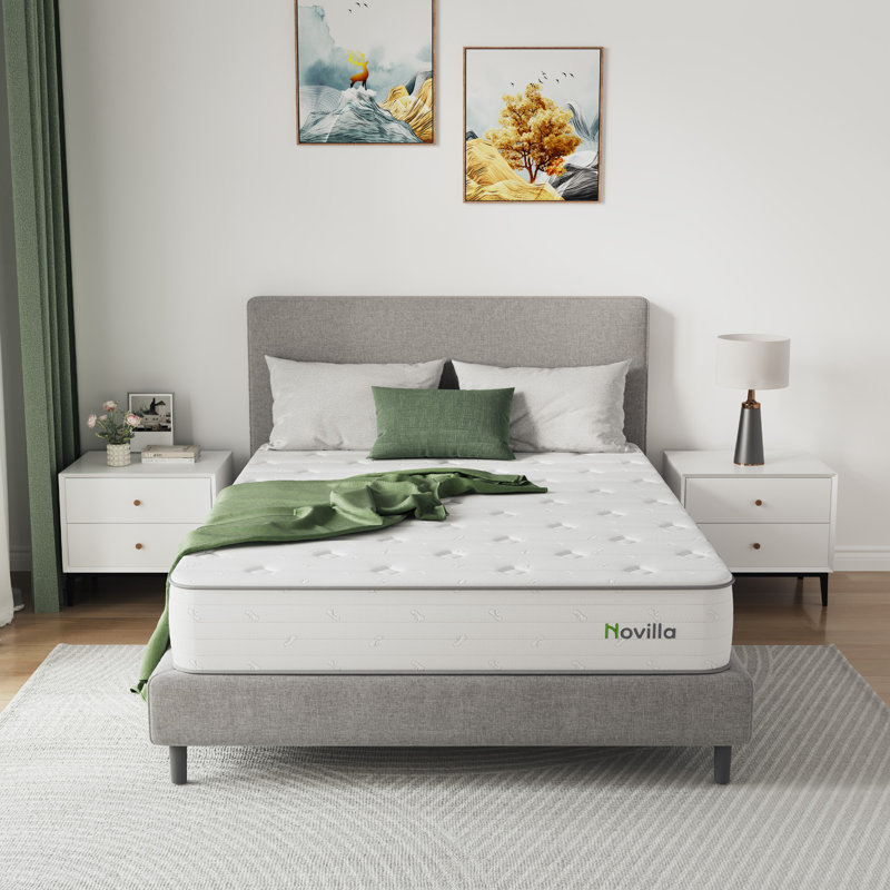   25cm Memory Foam Pocket Sprung Mattress, Super King (6')