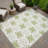 Machine Washable Indoor/Outdoor Bourkelands ACN2352 Casual Rug-1562631381