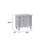 Motomitsu Nightstand Silver