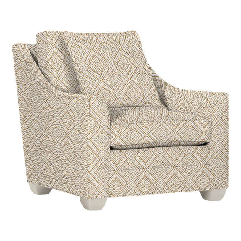 Chaise 37,5 po Nicholas, Perigold Iguazu chameau, Navajo