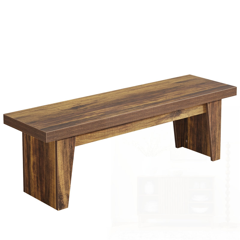 Banc de hall d'entrée en bois