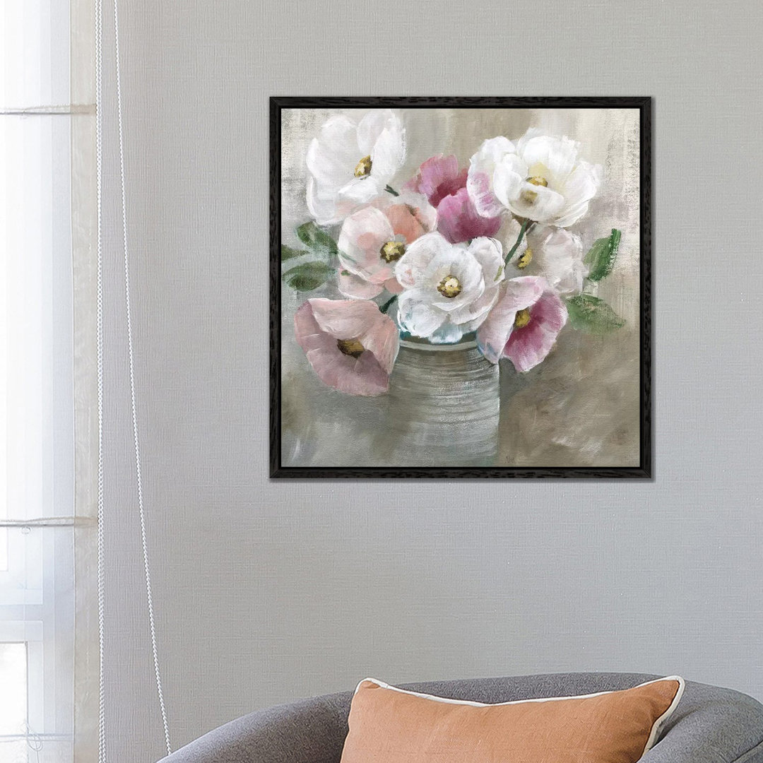 Blooming And Blushing - Painting on Canvas