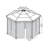 Palram - Canopia Roma and Monaco Gazebo 6 Piece Netting Screen