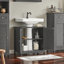 Lyonsdale 57cm Free-standing Single Bathroom Vanity Base-565533884