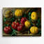 Art mural en métal brun légumes Ulluco-1420454055
