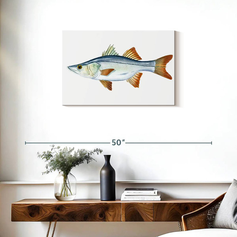 Brampt Snook, 20" H x 30" W