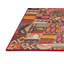 Tapis contemporain orange / rouge / noir-1744761882
