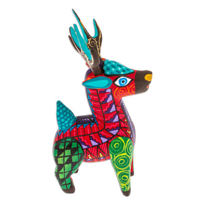Krustyo charmant cerf Alebrije