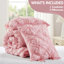 3 pièces d'édredon pour très grand lit, floral texturé avec étreinte douce, microfibre respirante pour toutes les saisons, léger et sécuritaire, standard, édredon pour fille, douceur semblable au nuage de brossé-118755909-118755911