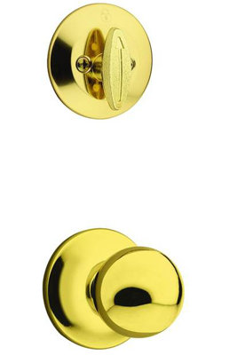 Polo Single Cylinder Interior Knob Set (Exterior Portion Sold Separately)