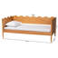 Lit de jour complet en bois avec bords festonnés Taunton Studio Malaya-1172860533-1157424948
