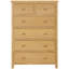 Taounate 85cm W 6 - Drawer Chest of Drawers