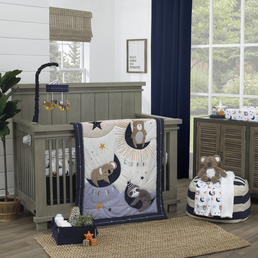 Nojo Wawona Goodnight Sleep Tight 4 Piece Crib Bedding Set (Set of 4) Isabelle & Max™