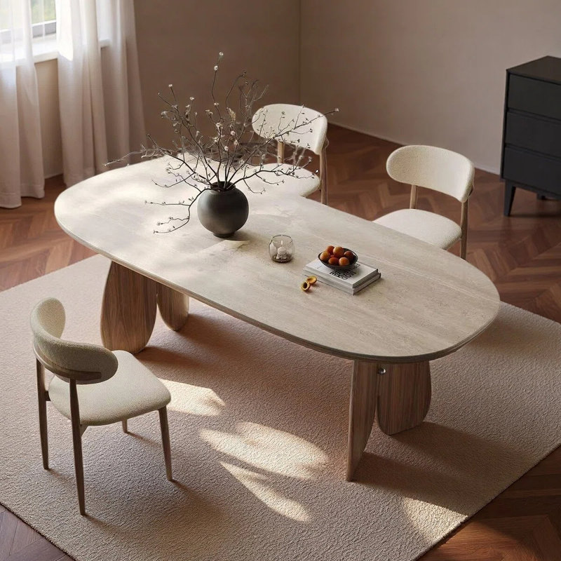 Table de salle à manger Slate, H 29,53 po x L 70,87 po x l 31,5 po