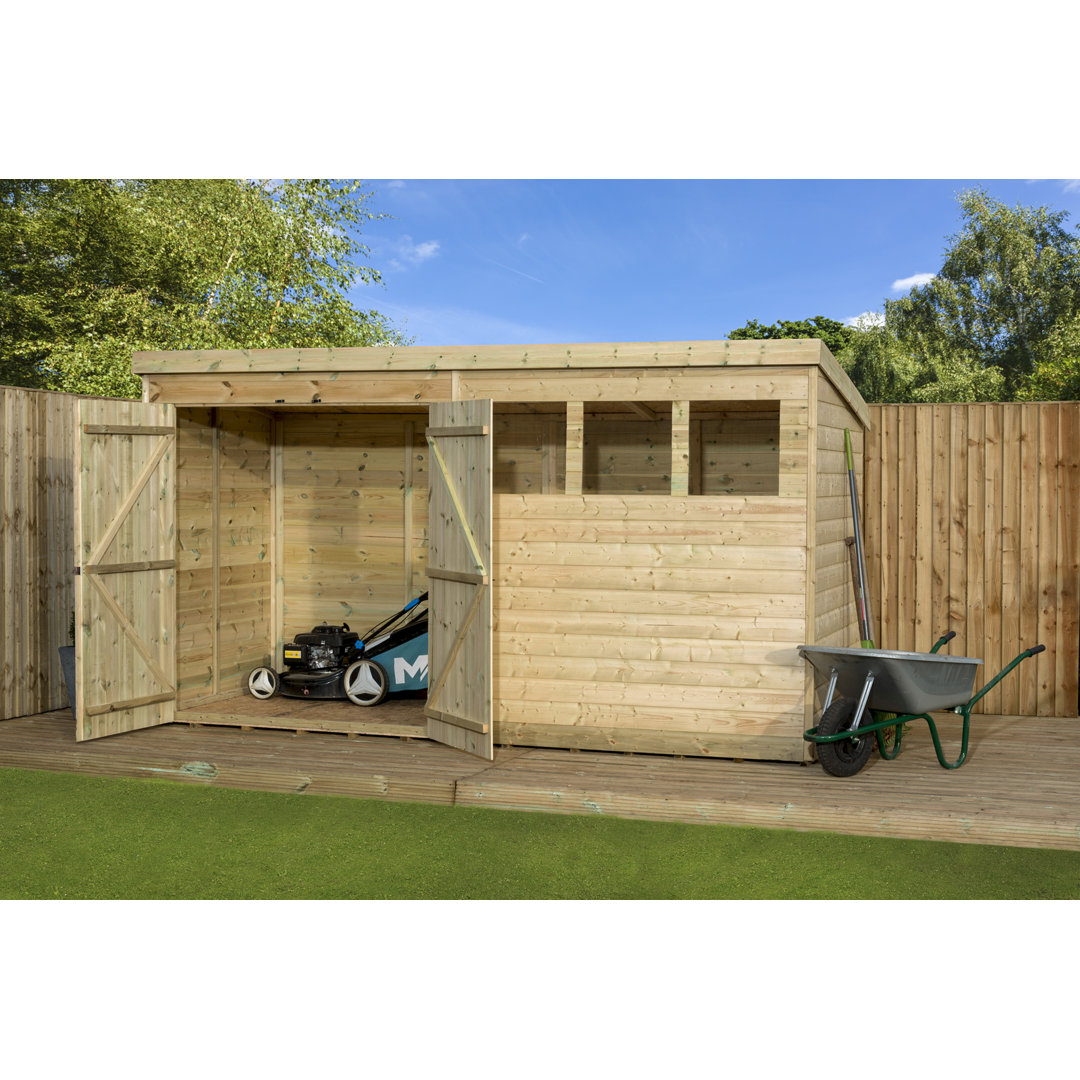 Shiplap Pent Wooden Shed