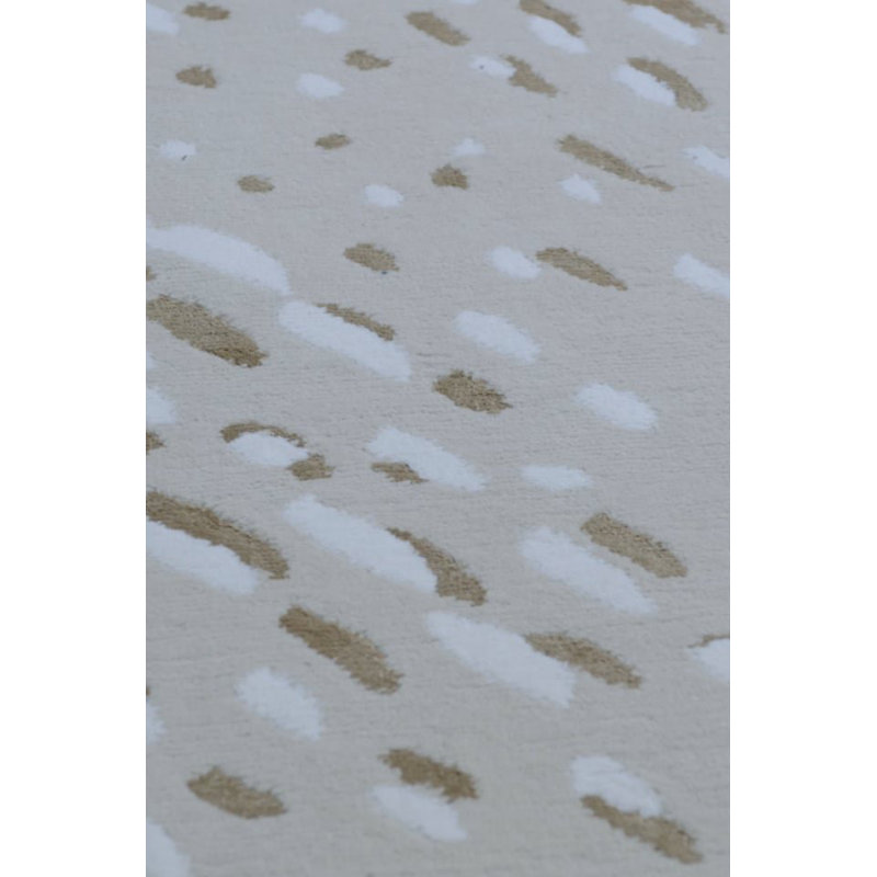 Fleck Taupe Area Rug, Rectangle 5' x 7'6"