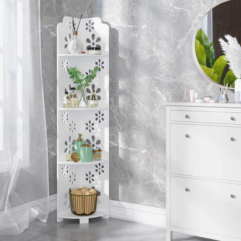 Versus 116cm H x 20cm W Corner Bookcase