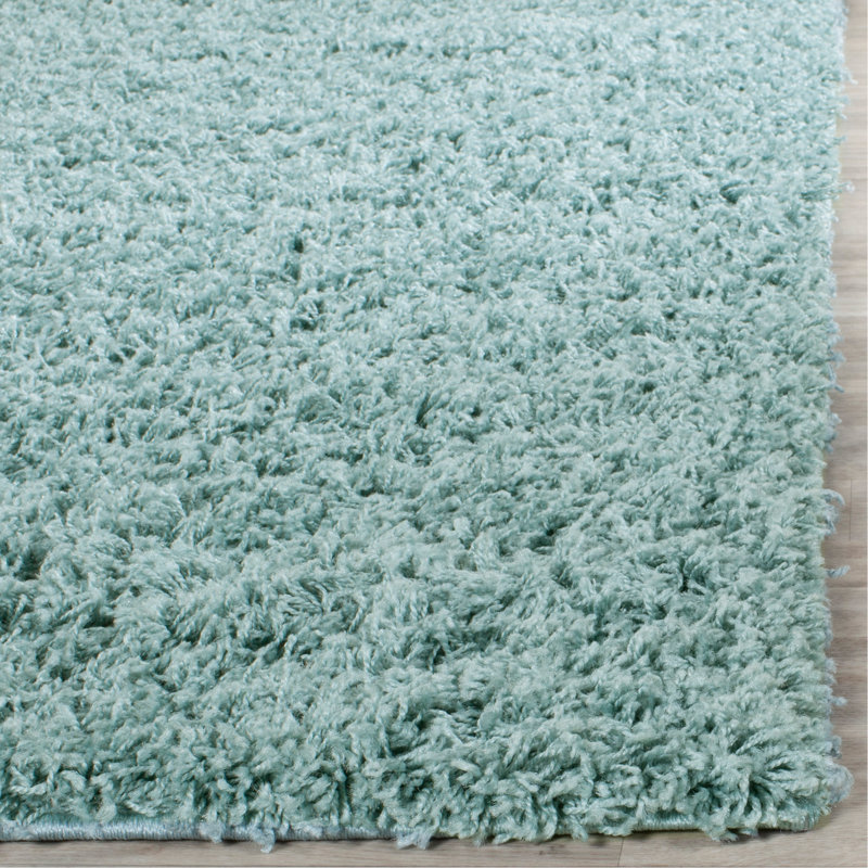 Sga-Amoroso Shag Performance Solid Color Rug, Runner 2'3" x 6'