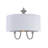 Bhushan 14'' W 1-Light Dimmable Armed Sconce-776399724