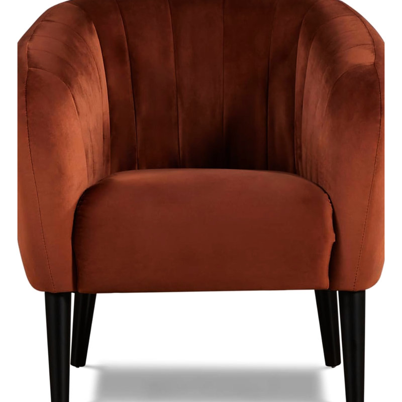 Fauteuil d'appoint American Design Burnt Orange