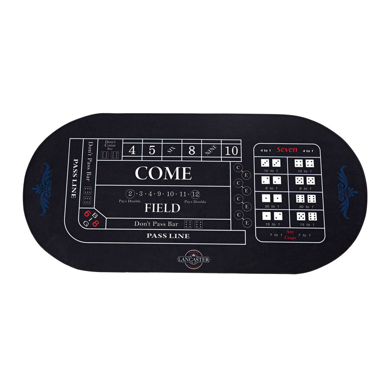 Medal Sports Rubber Casino Game Layout Mat